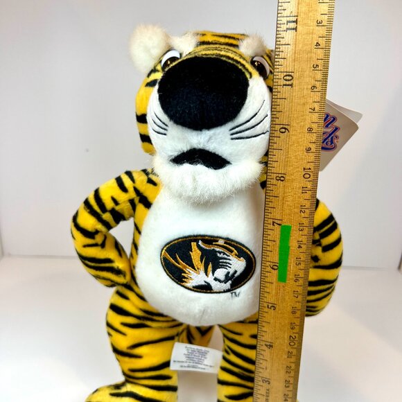 MIZZOU University Of Missouri Tigers MU Truman Stuffed Animal Plush Gift 11" NWT - Picture 11 of 13